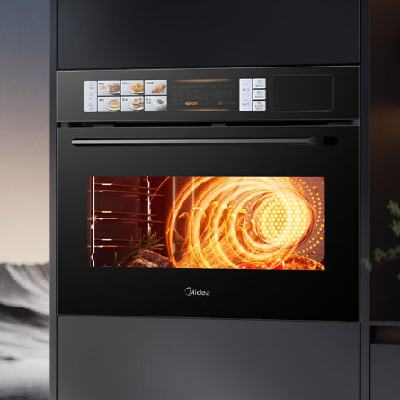 618预售、PLUS会员：美的 无边全嵌蒸烤箱 SX5 嵌入式蒸箱烤箱一体机 55L 3542.6