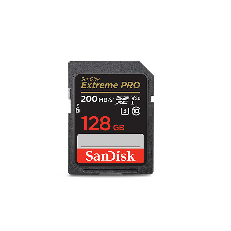 SanDisk 闪迪 128GB SD内存卡 4K V30 U3 C10 168.61元（需用券）