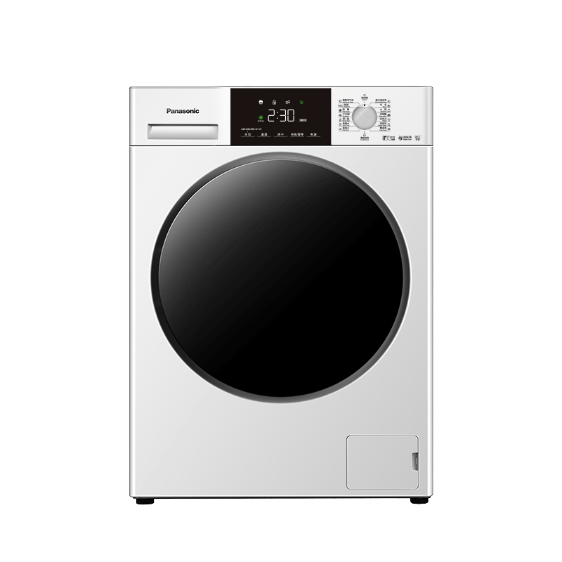 预售、PLUS会员：Panasonic 松下 小白盒系列 XQG100-81TD3 滚筒洗衣机 洗烘一体1.1