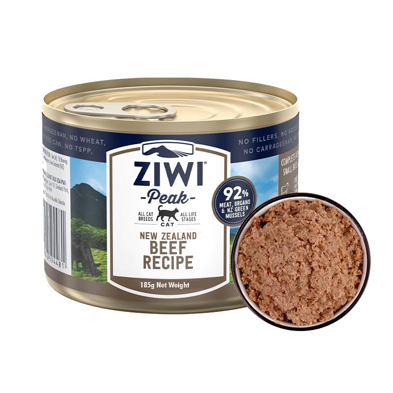 ZIWI 滋益巅峰 猫罐头新西兰高肉含量主食罐全阶段成幼猫湿粮罐头 牛肉罐185g 16.9元 - 86线报 ZIWI 滋益巅峰 猫罐头新西兰高肉含量主食罐全阶段成幼猫湿粮罐头 牛肉罐185g 16.9元 - 86线报