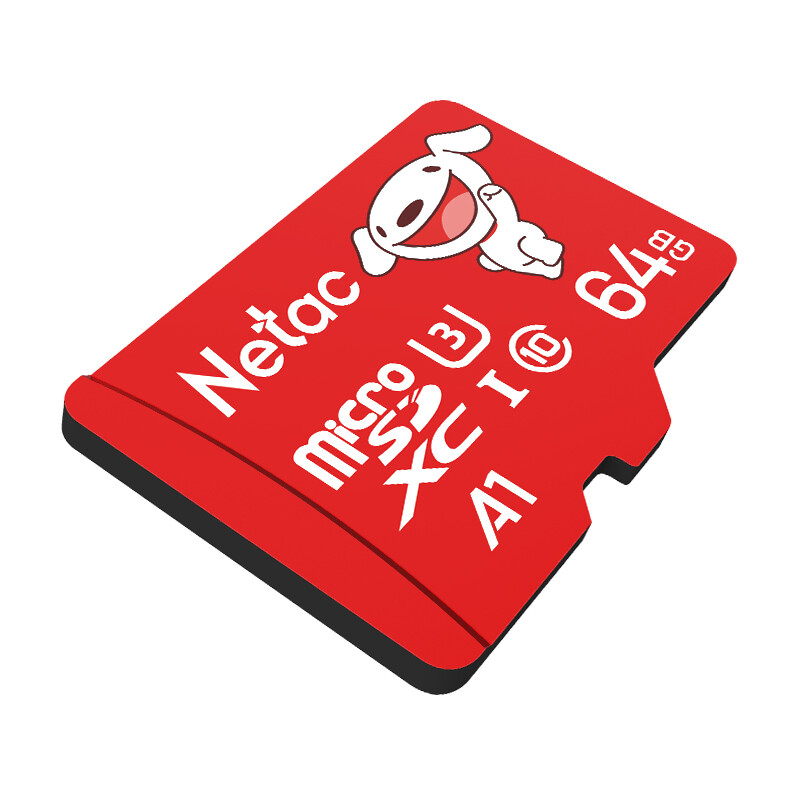 Netac 朗科 JOY Micro-SD存储卡 64GB（UHS-I、U3、A1） 16.9元（需用券）