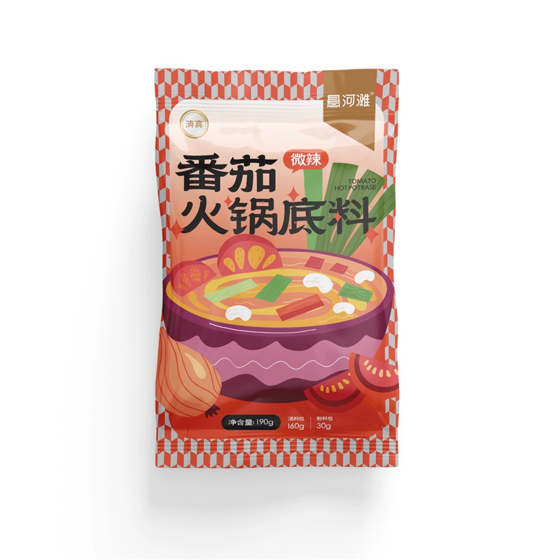 拍5 悬河滩番茄火锅底料190g 券后19.9元