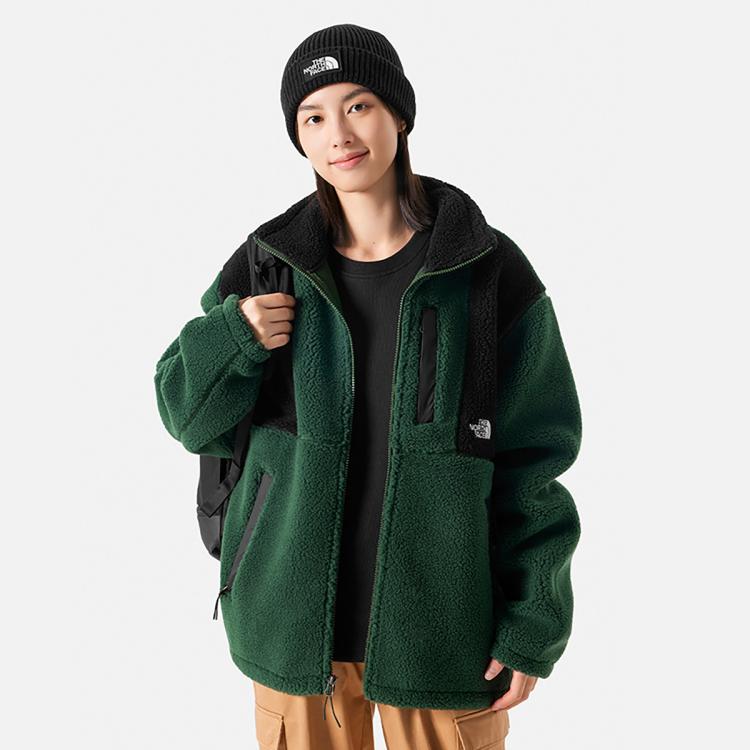 THE NORTH FACE 北面 抓绒衣男户外运动羊羔绒立领保暖厚外套87VM 669元