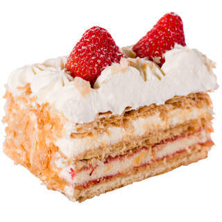 贝思客bestcake草莓拿破仑蛋糕生日蛋糕12磅券后78元