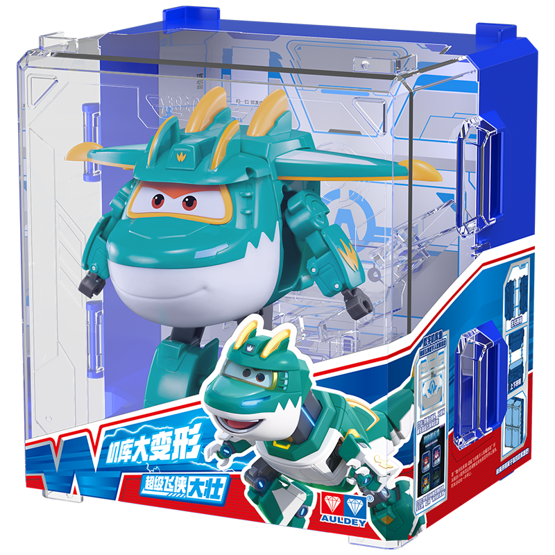 奥迪双钻 超级飞侠儿童变形机器人玩具 64元