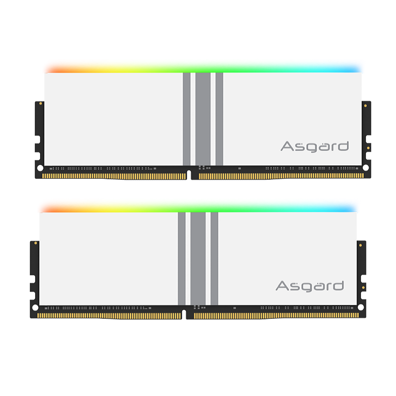 PLUS会员：阿斯加特（Asgard）32GB(16Gx2)套装 DDR4 3600 台式机内存条 RGB灯条-女武