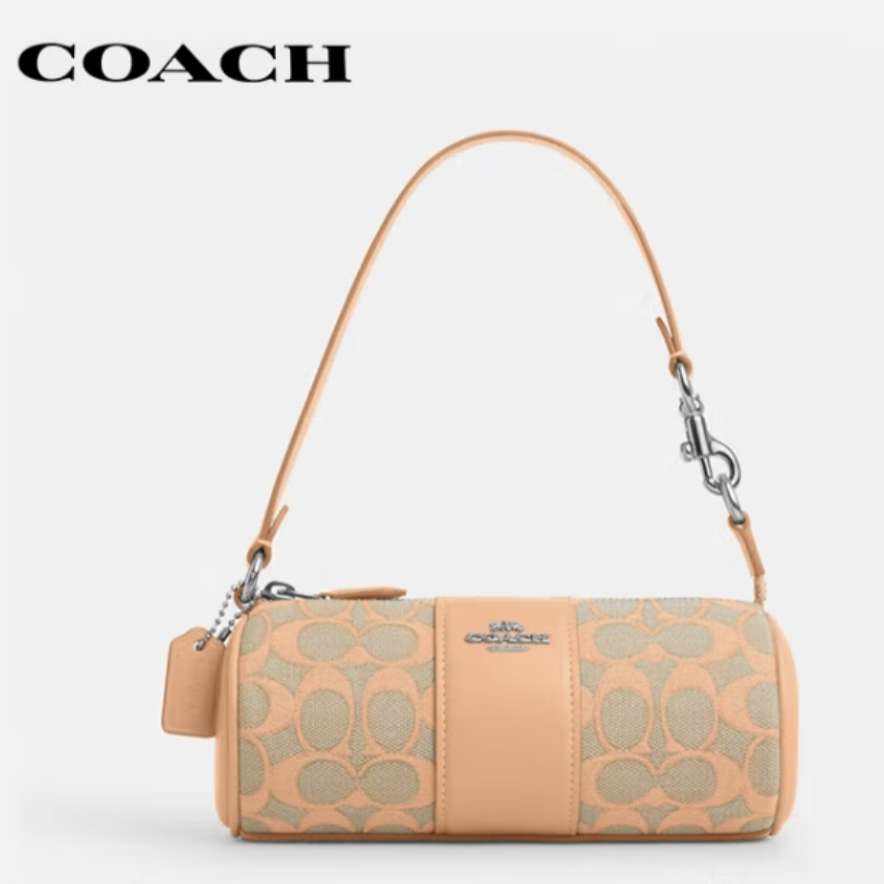 PLUS会员、需首购：COACH 蔻驰 女士小号单肩包包圆筒包CU003SVS9W 739.05元包邮（