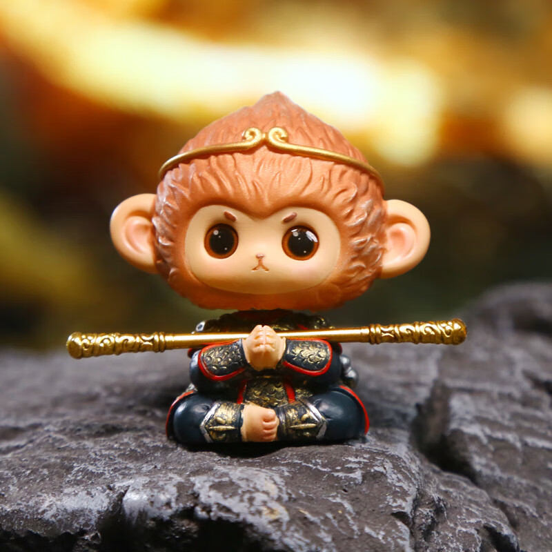 米良品 创意卡通潮玩大圣悟空摆件 19.9元（需用券）