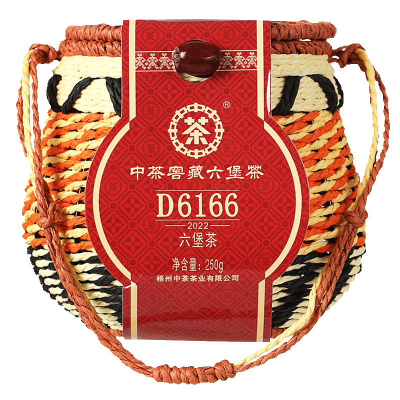 中茶 窖藏 D6166 六堡茶 黑茶 250g 68.21元包邮