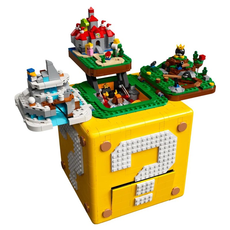 LEGO 乐高 71395超级马力欧64问号盒子任天堂积木玩具礼物 968.05元（需用券）