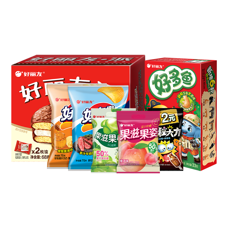 拍6件 好丽友任选食品零食组合 券后37元