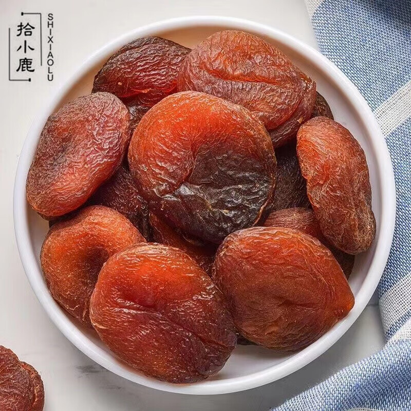 plus会员杏脯果脯蜜饯净重250g半袋19元需买4件共76元包邮需用券