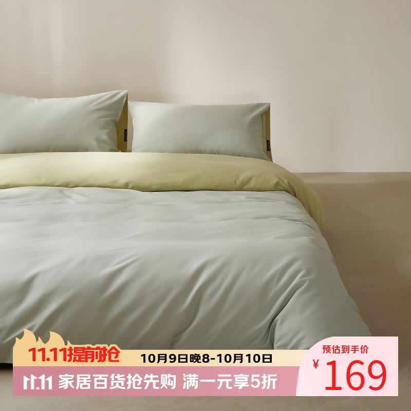 兰芮 60支棉磨毛加厚保暖长绒棉纯棉四件套 200*230cm 169元 - 清风线报