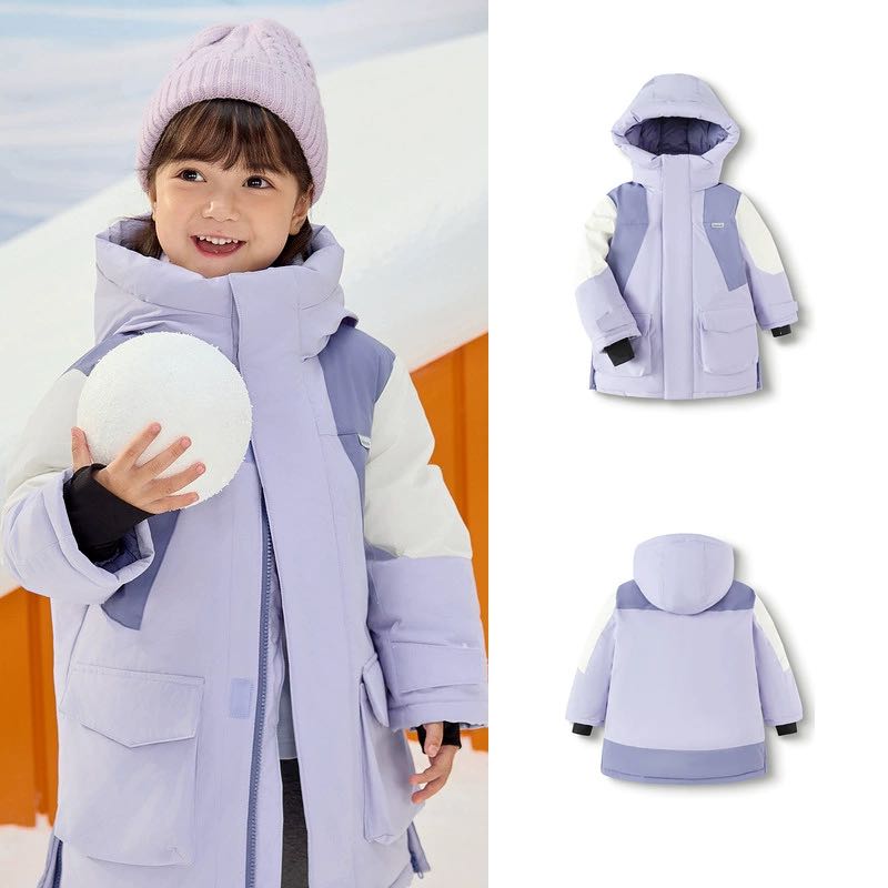 巴拉巴拉 儿童羽绒服男童外套冬季极寒蓄热升温保暖外套潮 479元（需用券