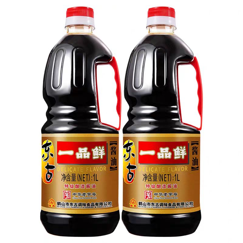 东古 一品鲜 酱油原浆生抽 1L*2 24.51元（需用券）