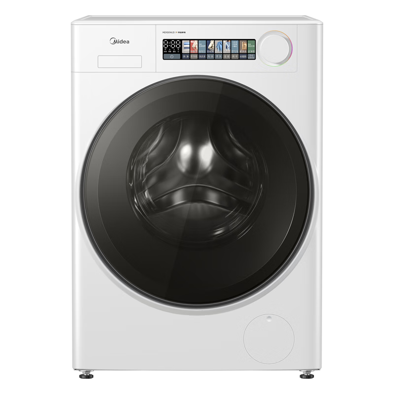 预售、PLUS会员：Midea 美的 小白鲸超薄全嵌洗衣机 MD100WJ3 洗烘一体机 10KG 返