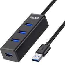 再补货：深蓝大道 USB分线器扩展坞 3.0多接口扩展 1.2米 9.9元