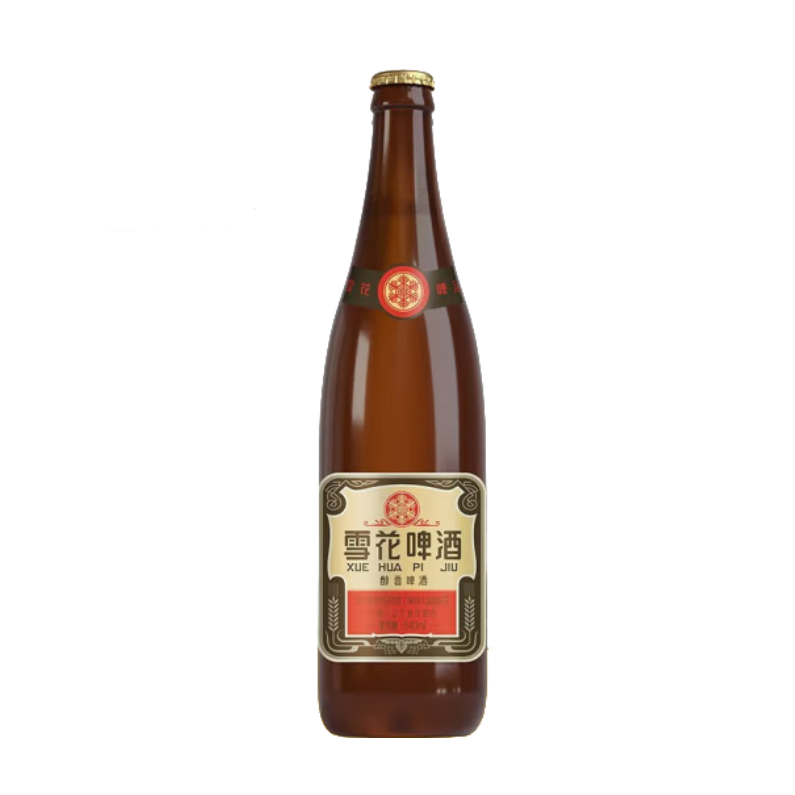 SNOWBEER 雪花 老雪 浓色醇香啤酒 640ml*12瓶 68元（需用券）