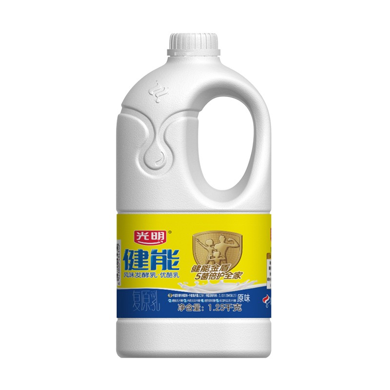 光明 健能 风味发酵乳 原味 1.25kg ￥9.93