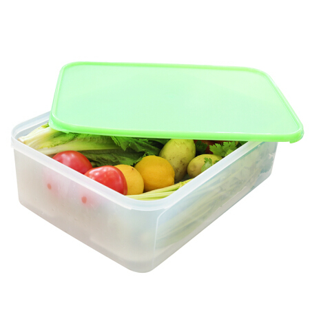 特百惠 保鲜盒大容量果菜篮保鲜盒带滤隔蔬菜水果密封冷藏储藏盒9.4L 209元