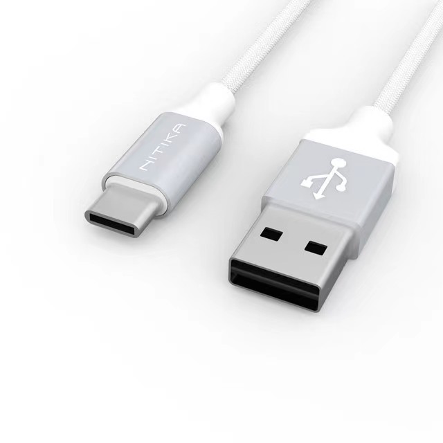 星系源 USB-A转Type C数据线 2.4A 1m 两条装 6.8元（需用券）