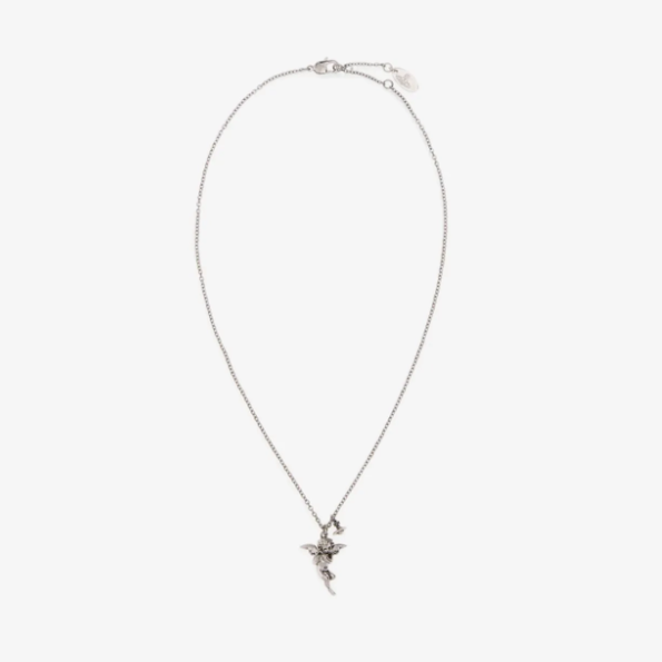 上新 澳门站定价优势！Vivienne Westwood 西太后 Putti Orb 小天使吊饰项链 HK$1075（约918.59元）