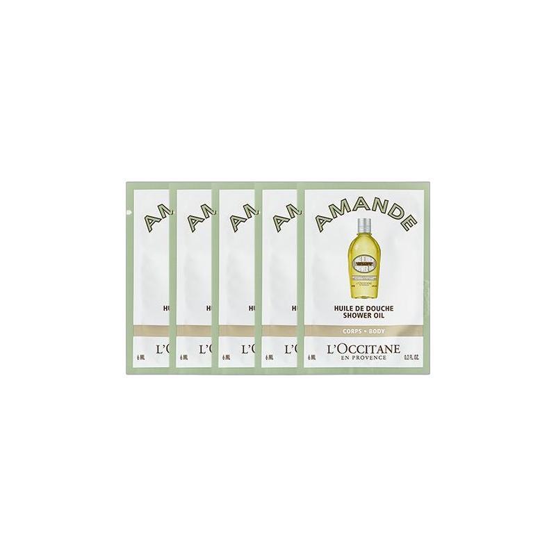 L'OCCITANE 欧舒丹 甜扁桃沐浴油6ml*6+20元回购券 9.9元