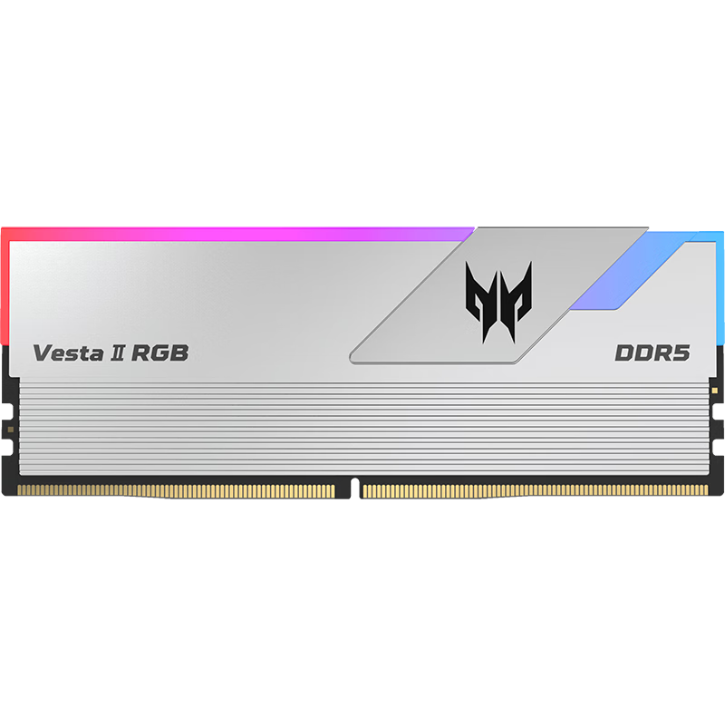 31日20点：宏碁掠夺者（PREDATOR）32G(16G×2)套装 DDR5 台式机内存条 Vesta II 炫光