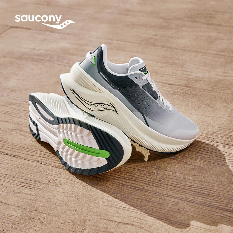 京东百亿补贴：saucony 索康尼 凌迅SHIFT FLOW缓震跑步鞋运动休闲鞋 569.05元包