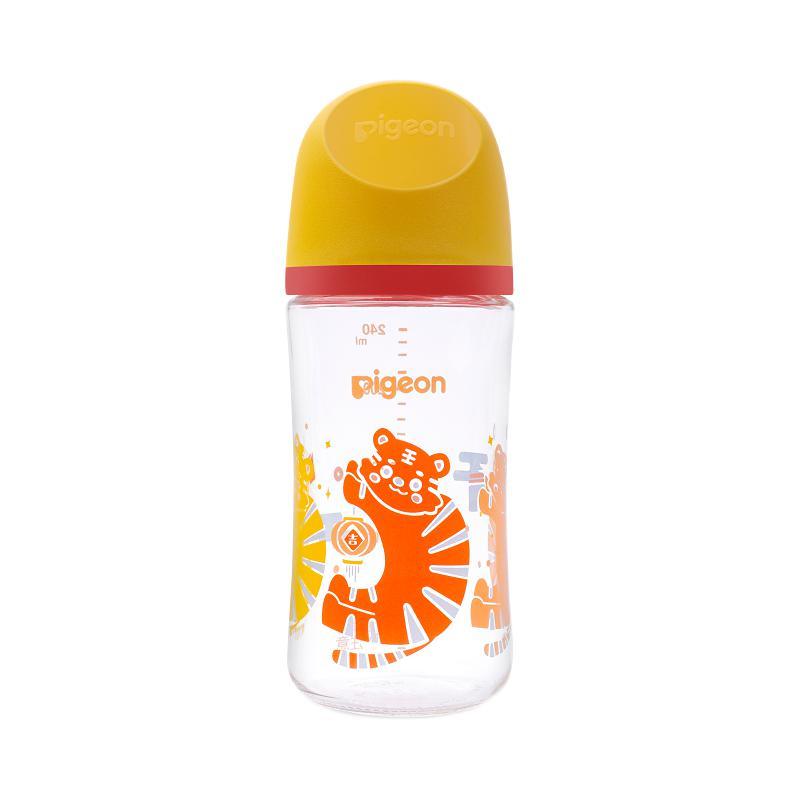 Pigeon 贝亲 自然实感第3代系列 玻璃彩绘奶瓶 虎年限量版 109.85元