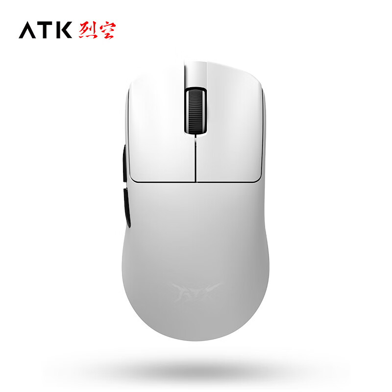 PLUS会员：ATK 艾泰克 F1 PRO 有线/无线双模鼠标 36000DPI 白色 298.25元包邮（满减