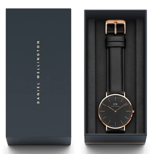 Daniel Wellington Classic系列 40毫米石英腕表 DW00100127 1200元