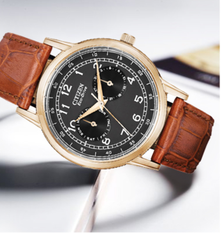 citizen 西铁城 ao9003-08e 男士时装腕表 738元包邮