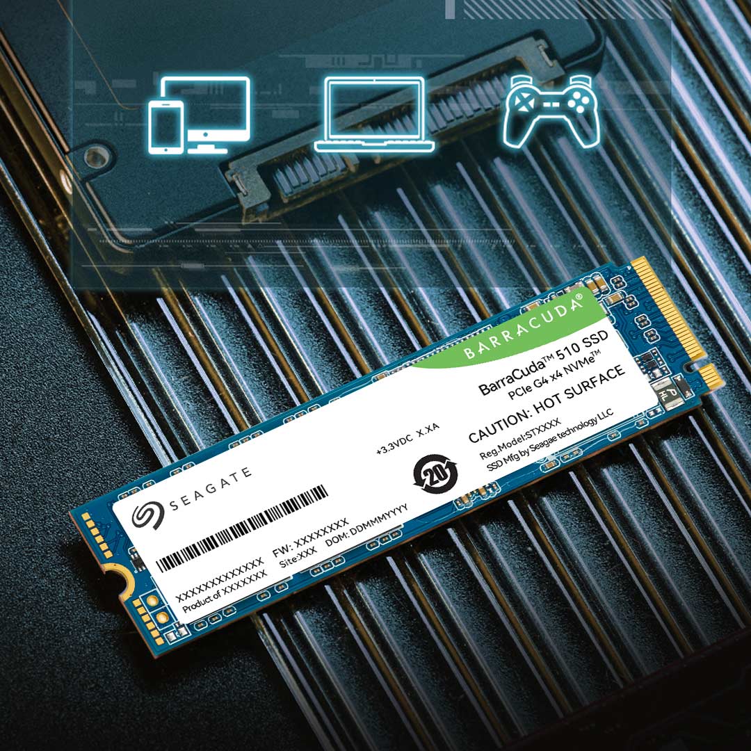 SEAGATE 希捷 1TB SSD固态硬盘 M.2接口兼容PCIe3.0 台式机笔记本电脑硬盘 希捷酷