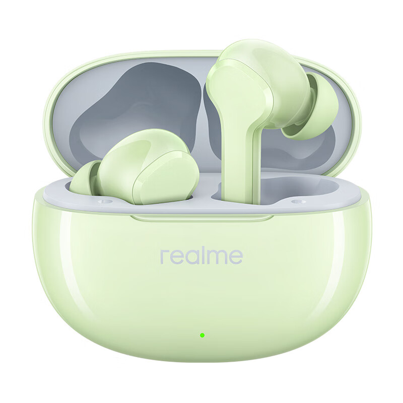 realme 真我 Buds T110 入耳式真无线动圈降噪蓝牙耳机 民谣绿 92.19元