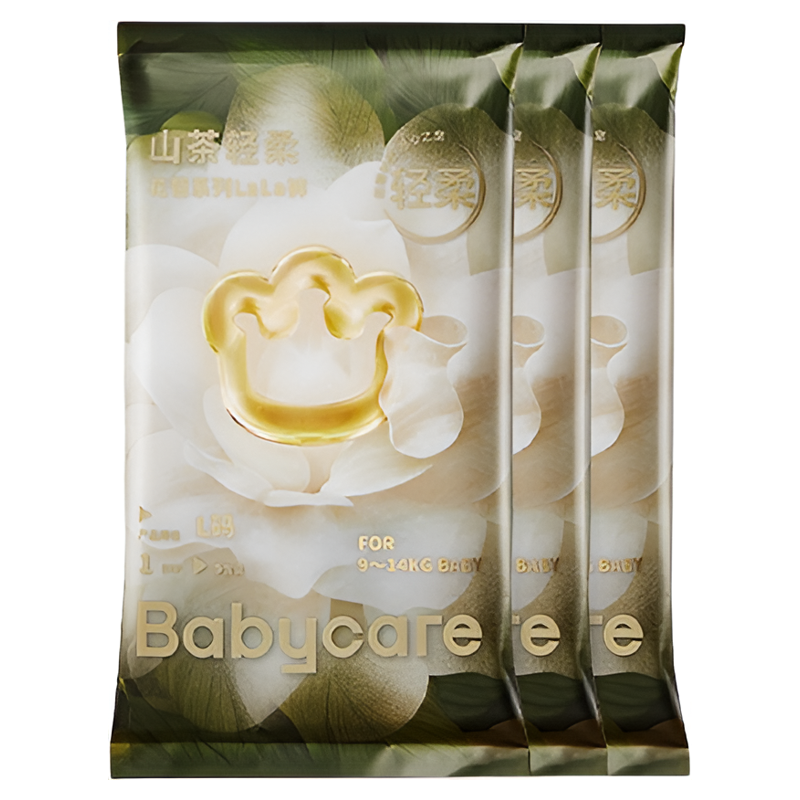 babycare 山茶轻柔 宝宝拉拉裤 试用装3片 L-XL码任选 ￥8.9