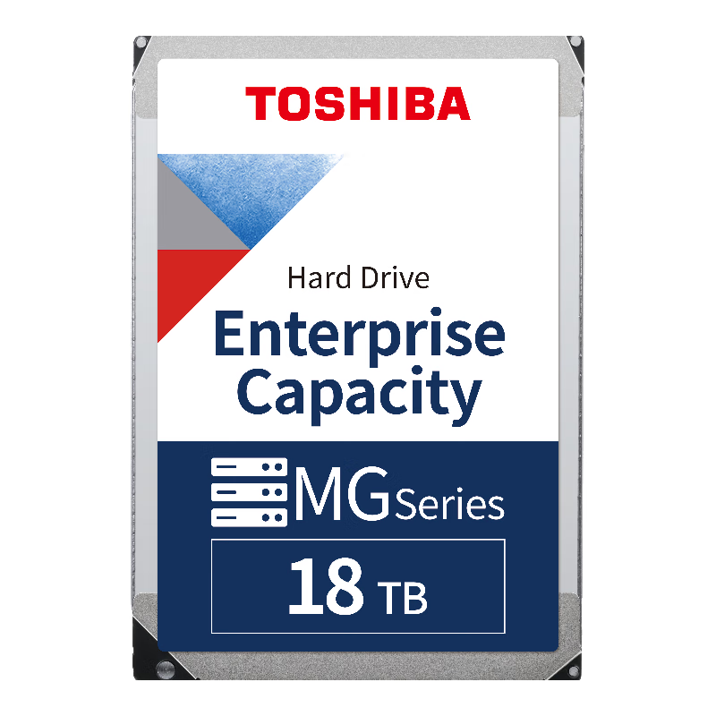 PLUS会员：TOSHIBA 东芝 企业级硬盘 SATA接口 3.5英寸 18TB 2226.55元 包邮（需领券