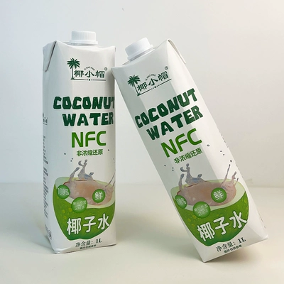 椰小帽 nfc鲜榨纯椰子 1L*2瓶 15.9元包邮