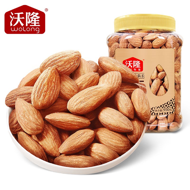 沃隆 扁桃仁950g/罐家庭分享装 74.96元