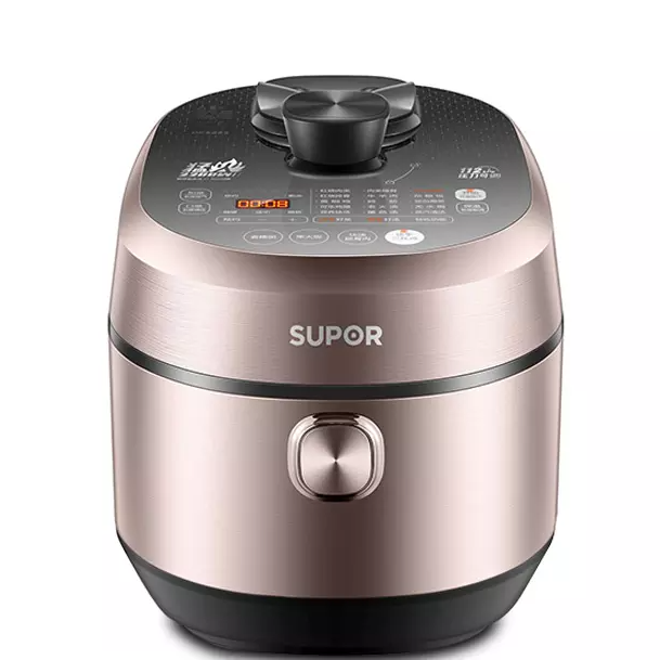 SUPOR 苏泊尔 球釜系列 SY-50HC8Q 电压力锅 5L 玫瑰金色 1799元