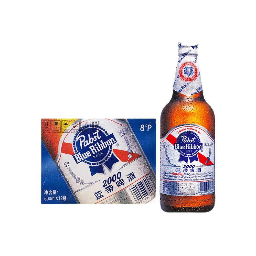 Blue Ribbon 蓝带 超爽啤酒 500ml*12瓶 整箱装 47.76元（需凑单，共143.28元包邮，