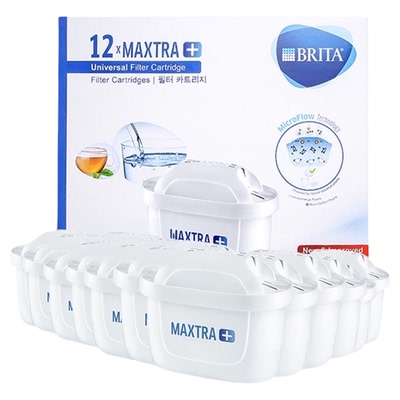 淘宝百亿补贴：Brita Maxtra 碧然德 滤水壶过滤芯 12只 284.05元包邮