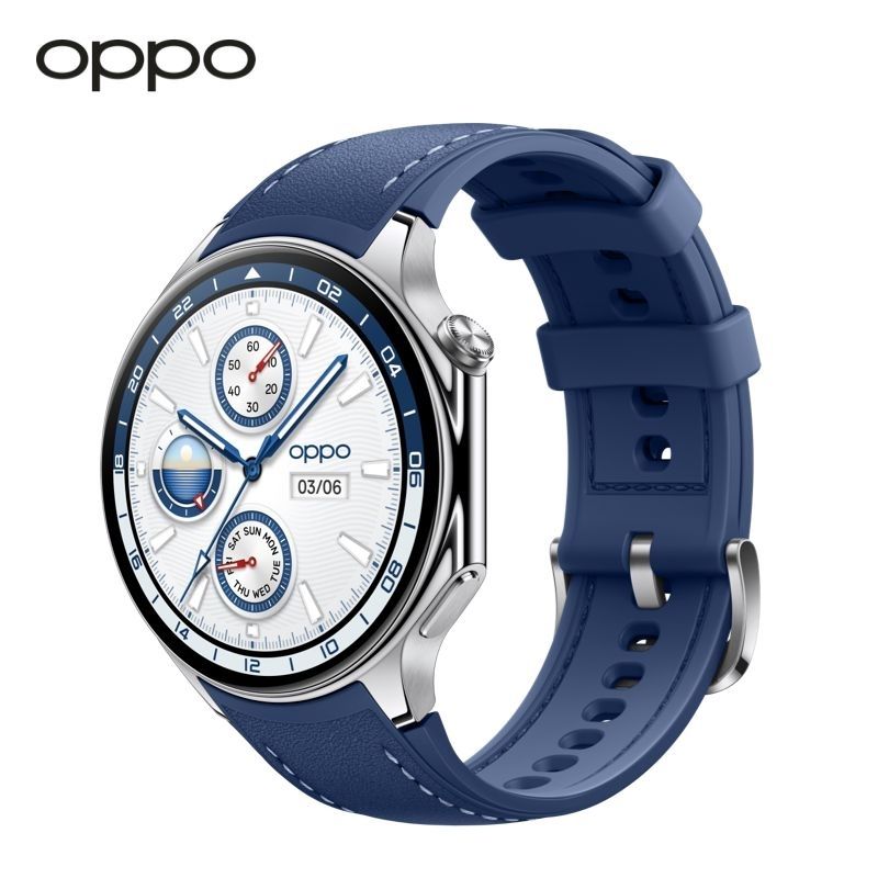 百亿补贴：OPPO Watch X运动旗舰手表运动健康全智能手表 千帆蔚蓝 2089元