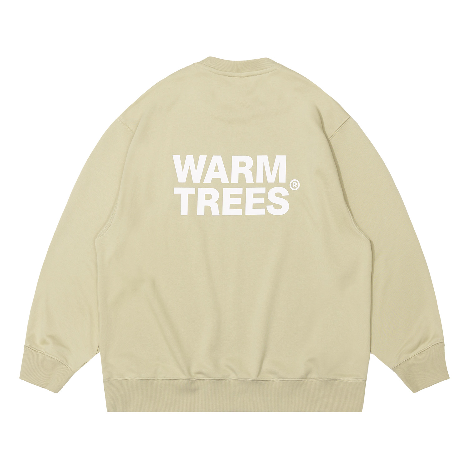 WARMTREES 经典基础款品牌后背双行大logo圆领卫衣 169元