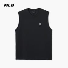 MLB 官方 男女情侣经典运动背心T恤圆领无袖24夏季新款TKB02 255.55元