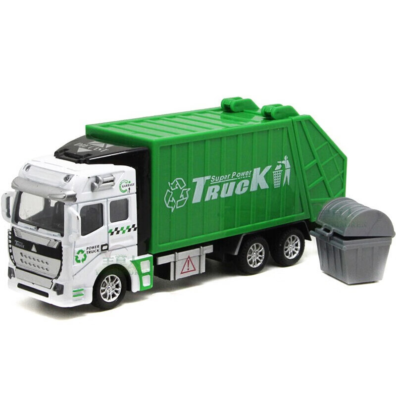 凌速 合金仿真模型玩具车 6607-1 城市运输垃圾车 15.46元包邮（需用券）
