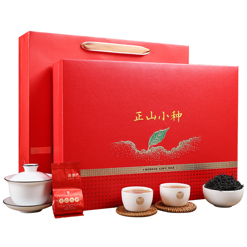 山间饮茗 正山小种茶叶 250g 红色礼盒装 53元（需用券）