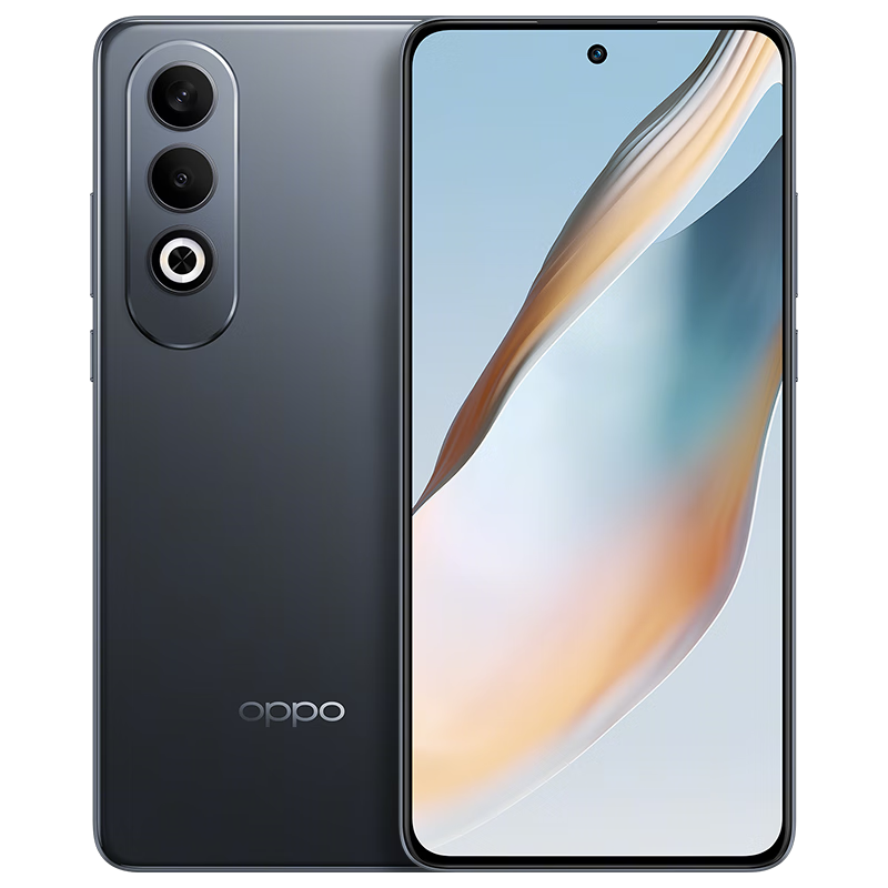 政府补贴：OPPO K12 Plus 5G手机 12GB+256GB 玄武黑 1350.23元包邮