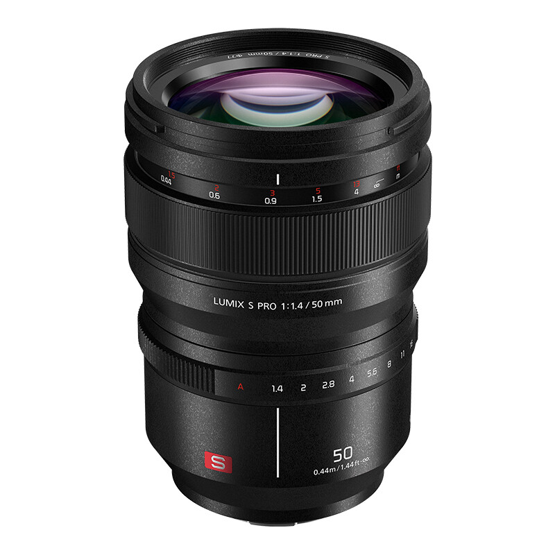 松下 Panasonic S-X50 50mm F1.4 标准定焦镜头 松下L卡口 77mm 11998元