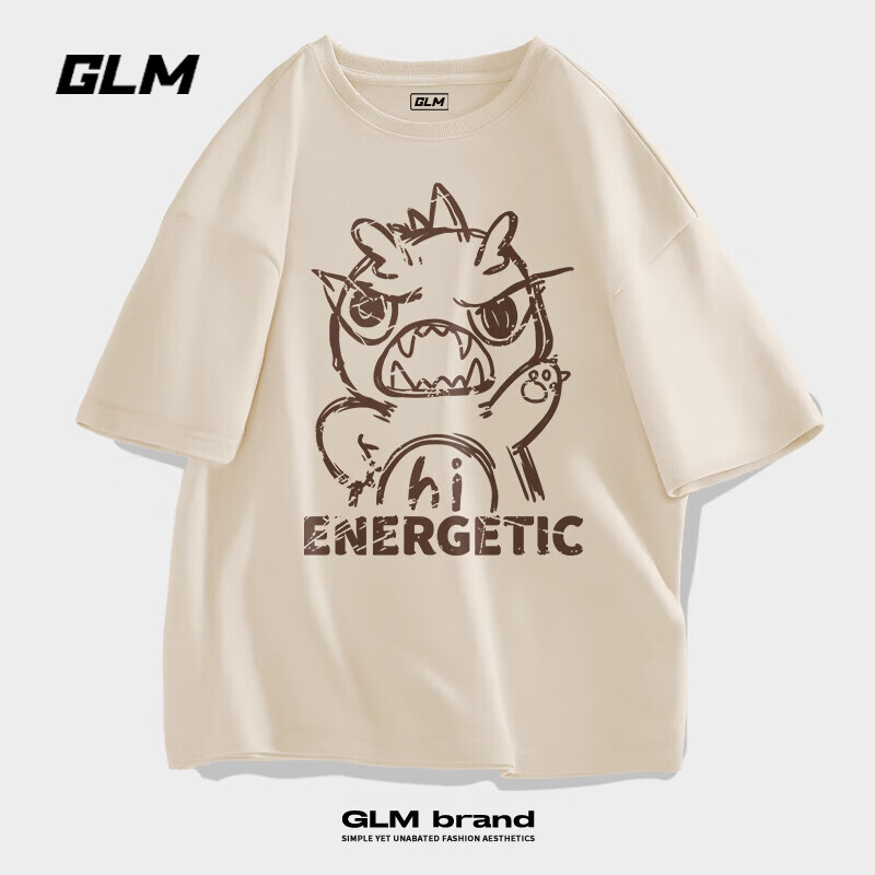 GLM 男士 100﹪纯棉短袖t恤 多款多色任选 *3件 77.95元（合25.98元/件）包邮（合